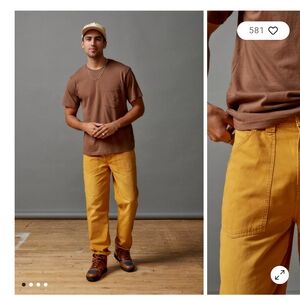 BDG Gold Chinos Straight Leg Casual Wear